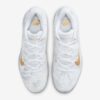 کفش تنیس مردانه نایک Nike Vapor 12 Tennis Shoes- سفید/طلایی - Image 5