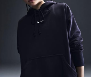 سویشرت تنیس زنانه نایک NikeCourt Heritage Phoenix Fleece - مشکی