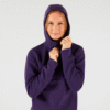 سویشرت تنیس زنانه دکتلون DECATHLON - بنفش - Image 7