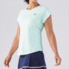 تی شرت تنیس زنانه دکتلون DECATHLON TTS Dry - سبز - Image 2