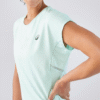 تی شرت تنیس زنانه دکتلون DECATHLON TTS Dry - سبز - Image 3