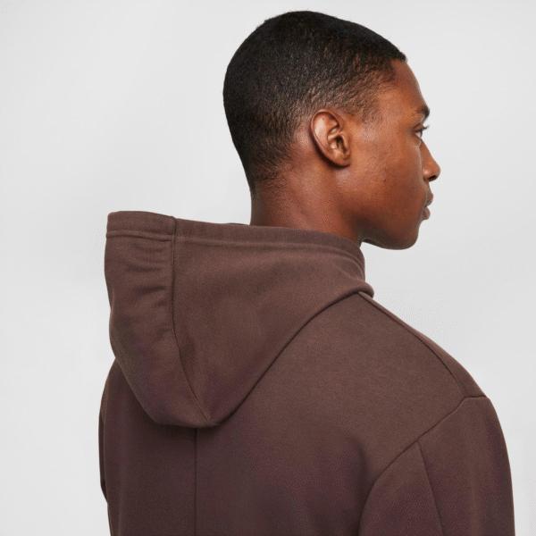 سویشرت تنیس مردانه نایک Nike Court Heritage Printed - قهوه ای - Image 4