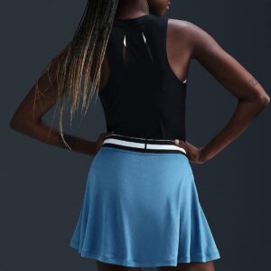 دامن تنیس زنانه نایک NikeCourt Dri-FIT Heritage – آبی