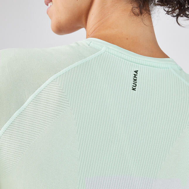 تی شرت تنیس زنانه دکتلون DECATHLON Light - سبز - Image 3