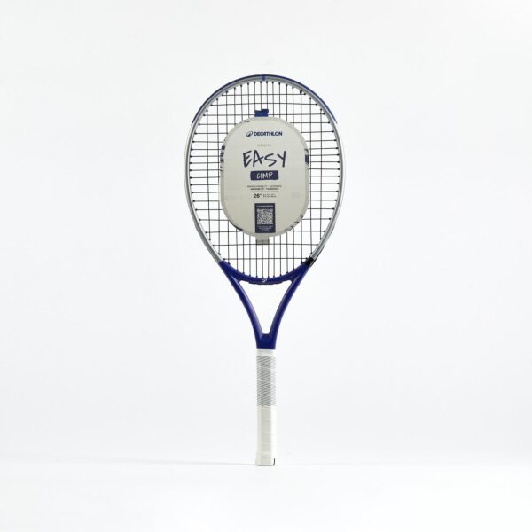 راکت تنیس بچه گانه دکتلون کویکما - DECATHLON Children's Tennis RacketEasy Comp - سفید/بنفش - Image 2