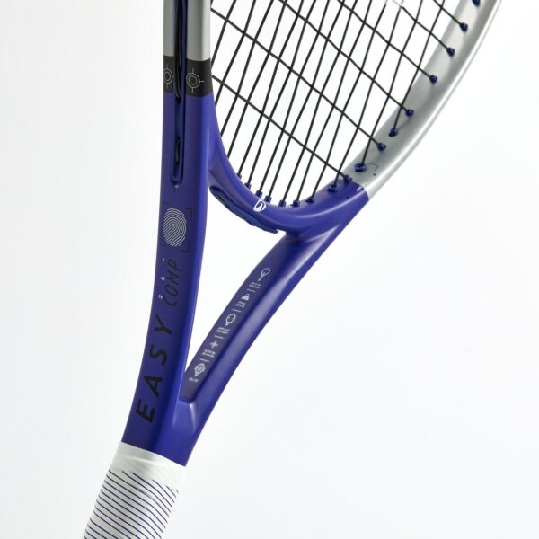 راکت تنیس بچه گانه دکتلون کویکما - DECATHLON Children's Tennis RacketEasy Comp - سفید/بنفش - Image 4