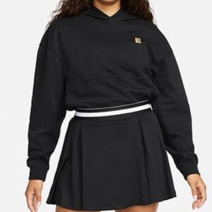 دامن تنیس زنانه نایک NikeCourt Dri-FIT Heritage – مشکی