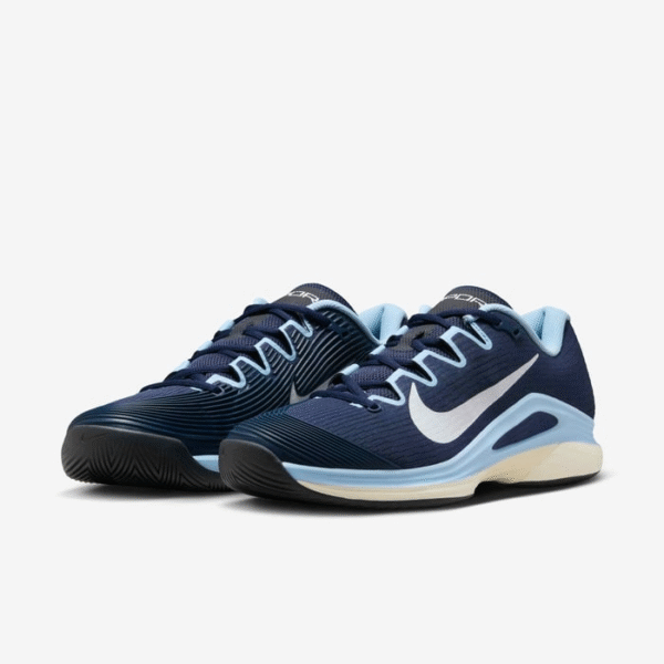 کفش تنیس مردانه نایک Nike Vapor 12 Tennis Shoes- سرمه ای - Image 5