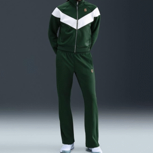 شلوار تنیس زنانه نایک NikeCourt Heritage Windrunner – سبز