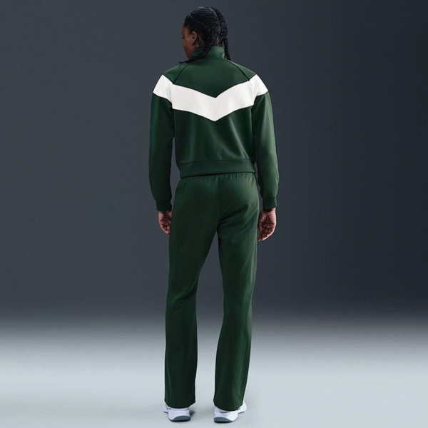 شلوار تنیس زنانه نایک NikeCourt Heritage Windrunner - سبز - Image 4