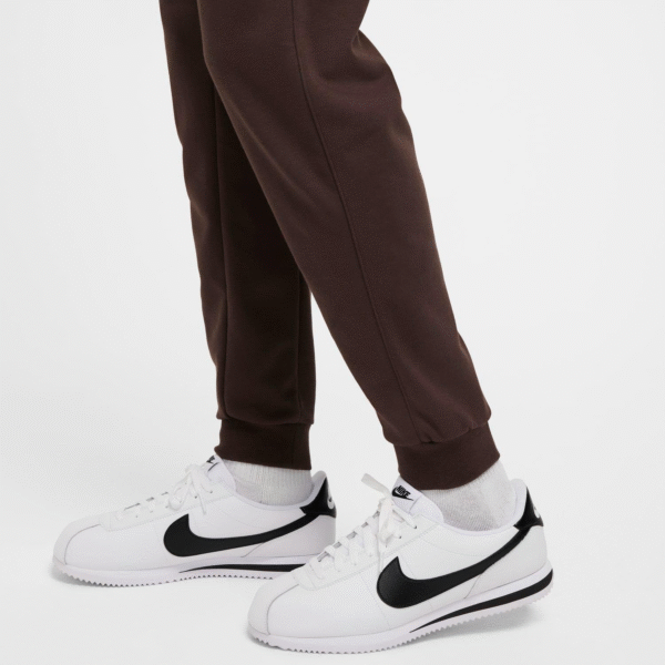 شلوار تنیس مردانه نایک Nike Court French Terry - قهوه ای - Image 4
