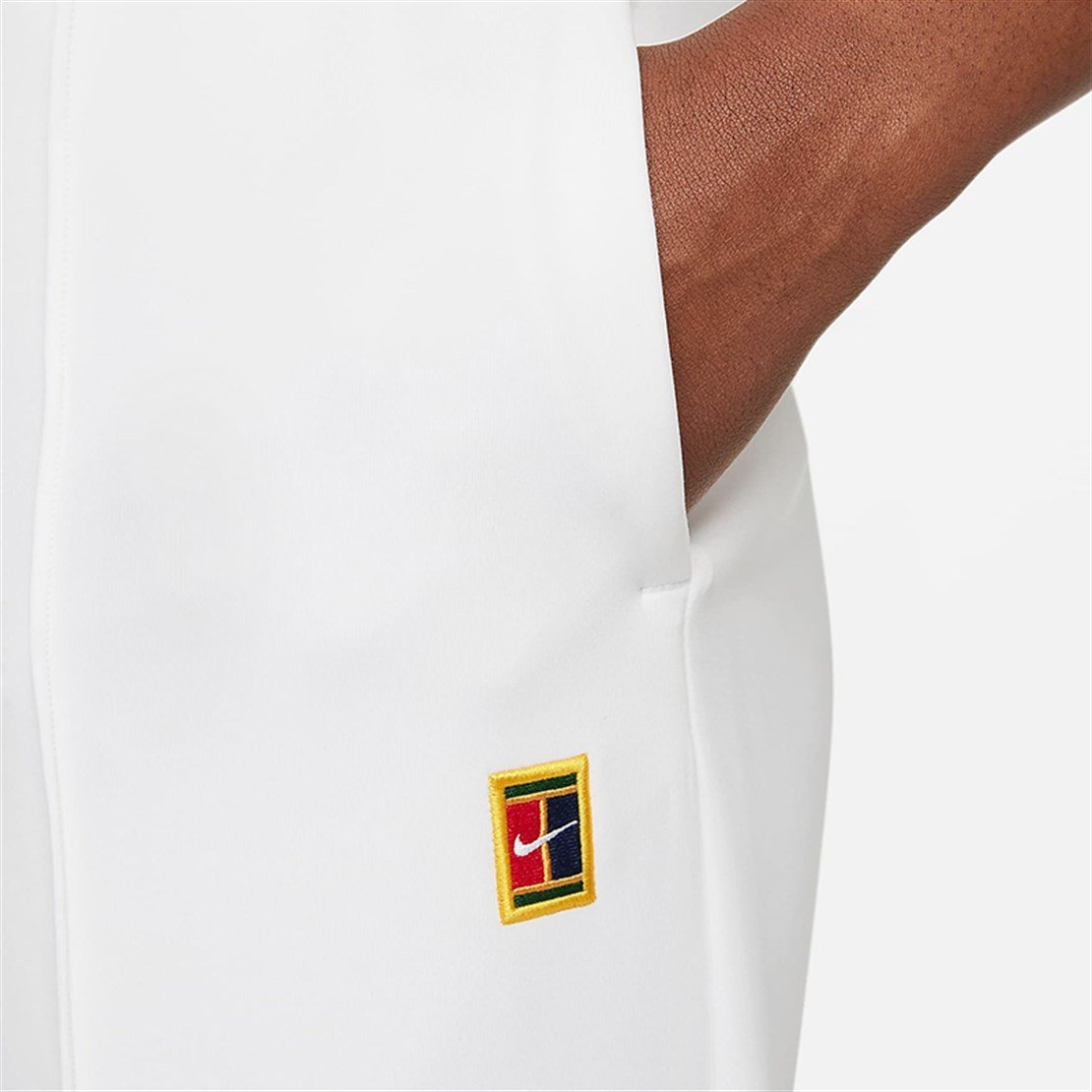 شلوار تنیس زنانه نایک Nike Heritage Logo - سفید شلوار تنیس زنانه نایک Nike Heritage Logo - سفید - Image 3