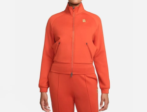 سویشرت تنیس زنانه نایک Nike Court Heritage Logo - نارنجی