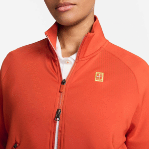 سویشرت تنیس زنانه نایک Nike Court Heritage Logo – نارنجی