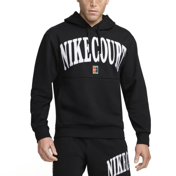 سویشرت تنیس مردانه نایک Nike Court Printed - مشکی