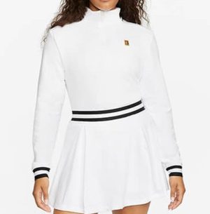 دامن تنیس زنانه نایک NikeCourt Dri-FIT Heritage – سفید