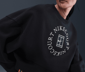 سویشرت تنیس زنانه نایک NikeCourt Heritage Phoenix Fleece - مشکی