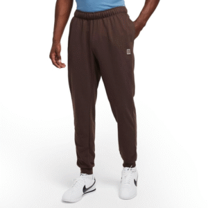 شلوار تنیس مردانه نایک Nike Court French Terry - قهوه ای