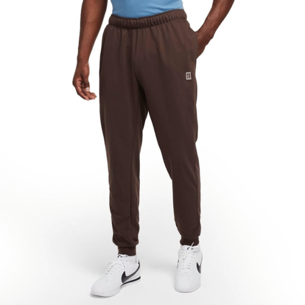 شلوار تنیس مردانه نایک Nike Court French Terry - قهوه ای