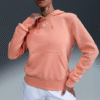 سویشرت تنیس زنانه نایک NikeCourt Heritage Phoenix Fleece - صورتی