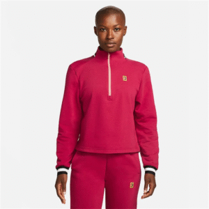 سویشرت تنیس زنانه نایک Nike Court Dri-FIT Heritage - قرمز