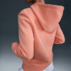 سویشرت تنیس زنانه نایک NikeCourt Heritage Phoenix Fleece - صورتی - Image 2