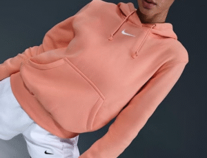 سویشرت تنیس زنانه نایک NikeCourt Heritage Phoenix Fleece - صورتی