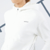 سویشرت تنیس زنانه دکتلون DECATHLON Dry 900 - سفید - Image 3