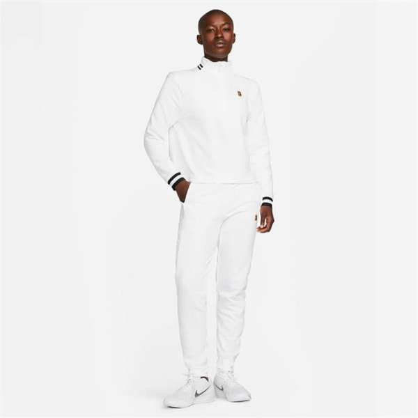 سویشرت تنیس زنانه نایک Nike Court Dri-FIT Heritage - سفید - Image 4