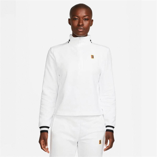 سویشرت تنیس زنانه نایک Nike Court Dri-FIT Heritage - سفید