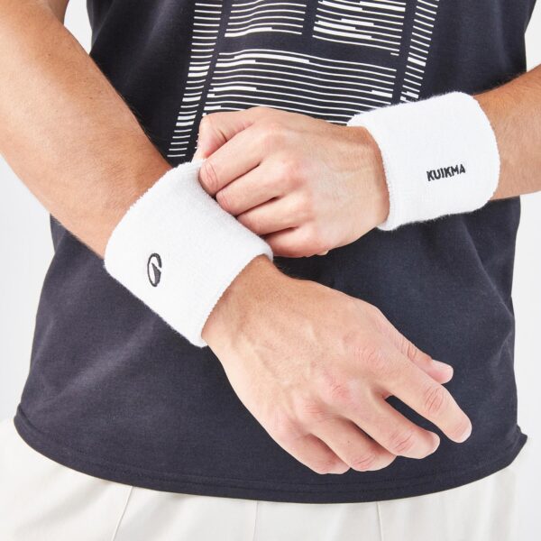 مچ بند تنیس دکتلون کویکما - DECATHLON Tennis Bracelet - سفید - Image 3