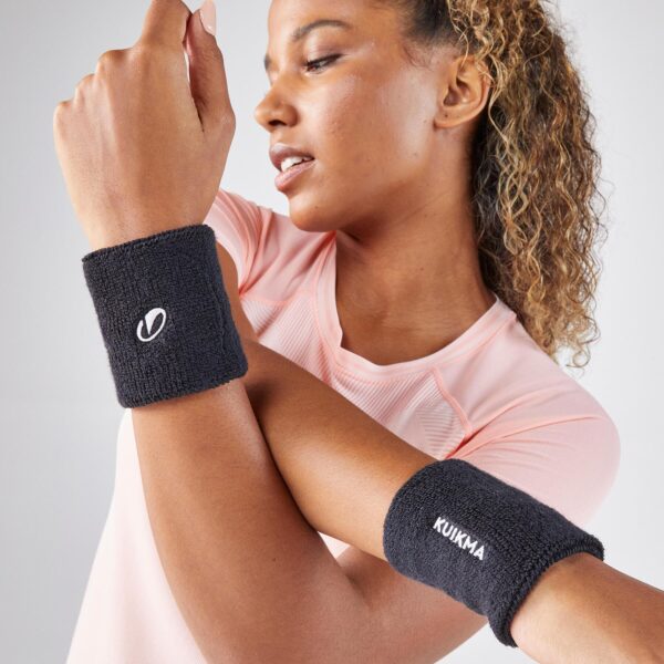 مچ بند تنیس دکتلون کویکما - DECATHLON Tennis Bracelet - مشکی - Image 6