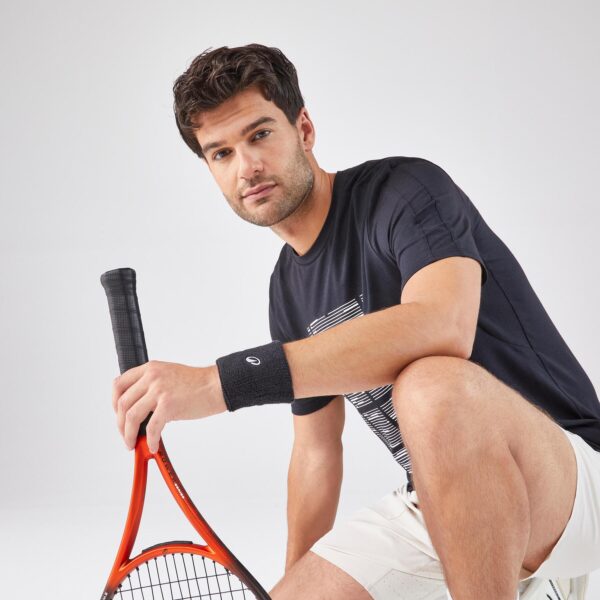 مچ بند تنیس دکتلون کویکما - DECATHLON Tennis Bracelet - مشکی - Image 4