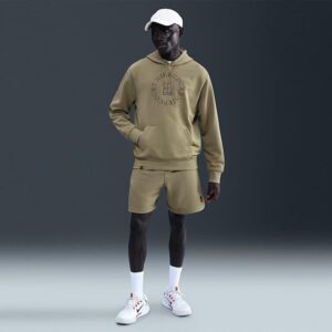 سویشرت تنیس مردانه نایک Nike Court Heritage Dri-FIT French Terry  – بژ