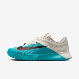 کفش تنیس زنانه نایک Nike Zoom Vapor Pro 3 Clay- آبی/سفید کفش تنیس زنانه نایک Nike Zoom Vapor Pro 3 Clay- آبی/سفید