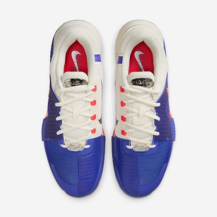 کفش تنیس مردانه نایک Nike GP Challenge 1 Premium- سفید/سرمه ای کفش تنیس مردانه نایک Nike GP Challenge 1 Premium- سفید/سرمه ای - Image 5