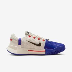 کفش تنیس مردانه نایک Nike GP Challenge 1 Premium- سفید/سرمه ای