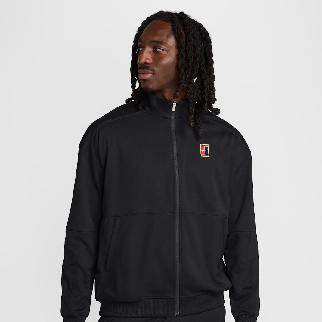 سویشرت تنیس مردانه نایک Nike Court Heritage Dri-Fit - مشکی سویشرت تنیس مردانه نایک Nike Court Heritage Dri-Fit - مشکی