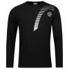 تیشرت تنیس مردانه هد HEAD Men Club 22 Cliff LS - مشکی