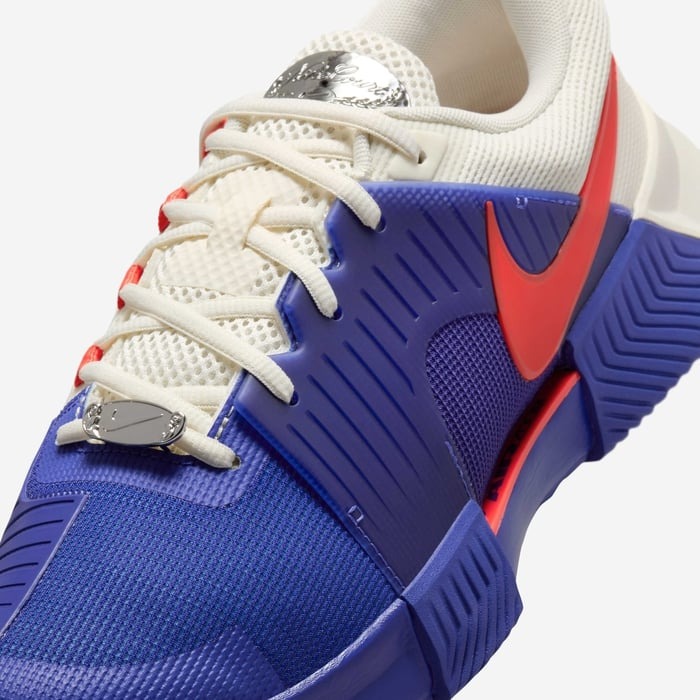 کفش تنیس مردانه نایک Nike GP Challenge 1 Premium- سفید/سرمه ای کفش تنیس مردانه نایک Nike GP Challenge 1 Premium- سفید/سرمه ای - Image 8