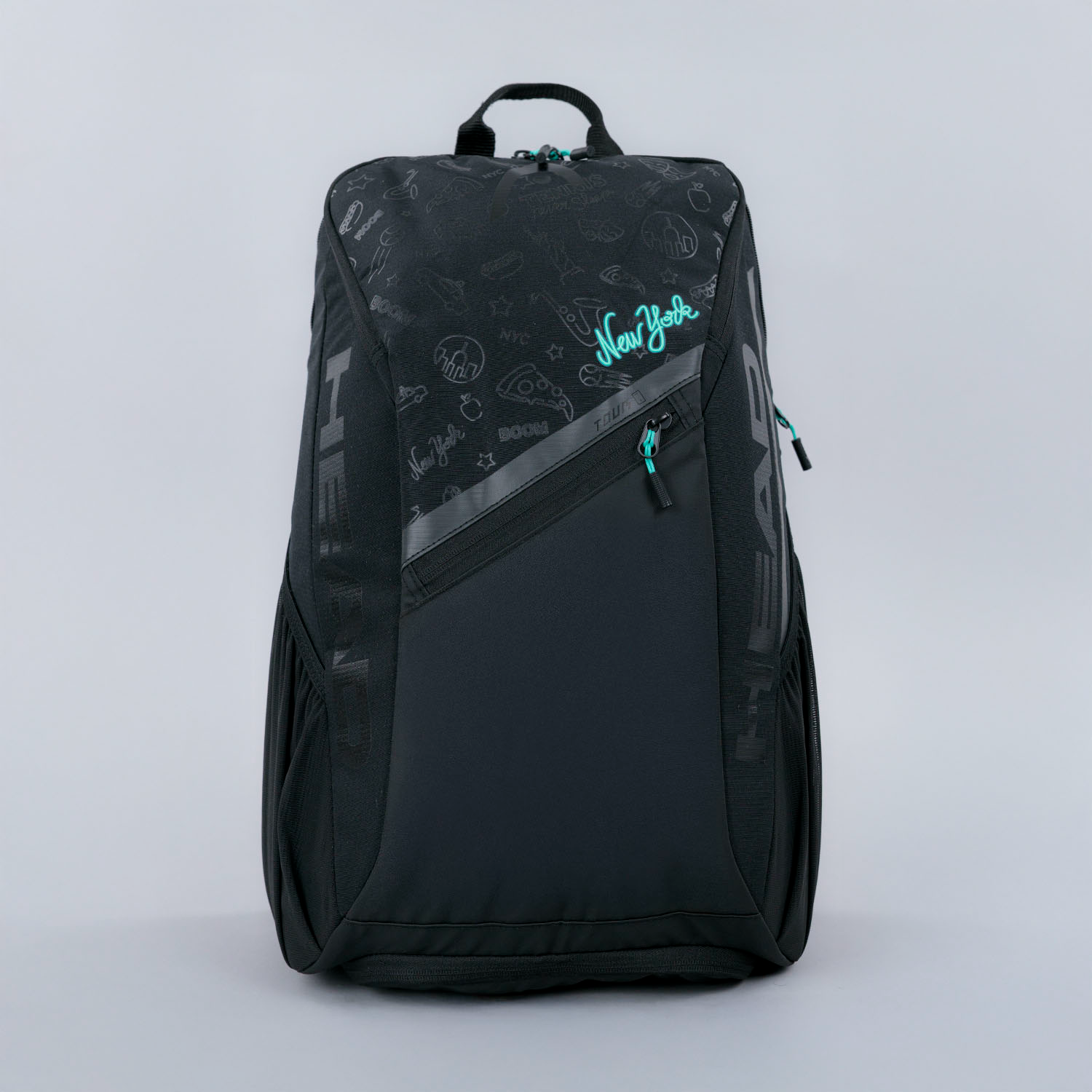 کوله تنیس هد HEAD Tour Backpack 25L Neon - مشکی/نئون کوله تنیس هد HEAD Tour Backpack 25L Neon - مشکی/نئون - Image 2