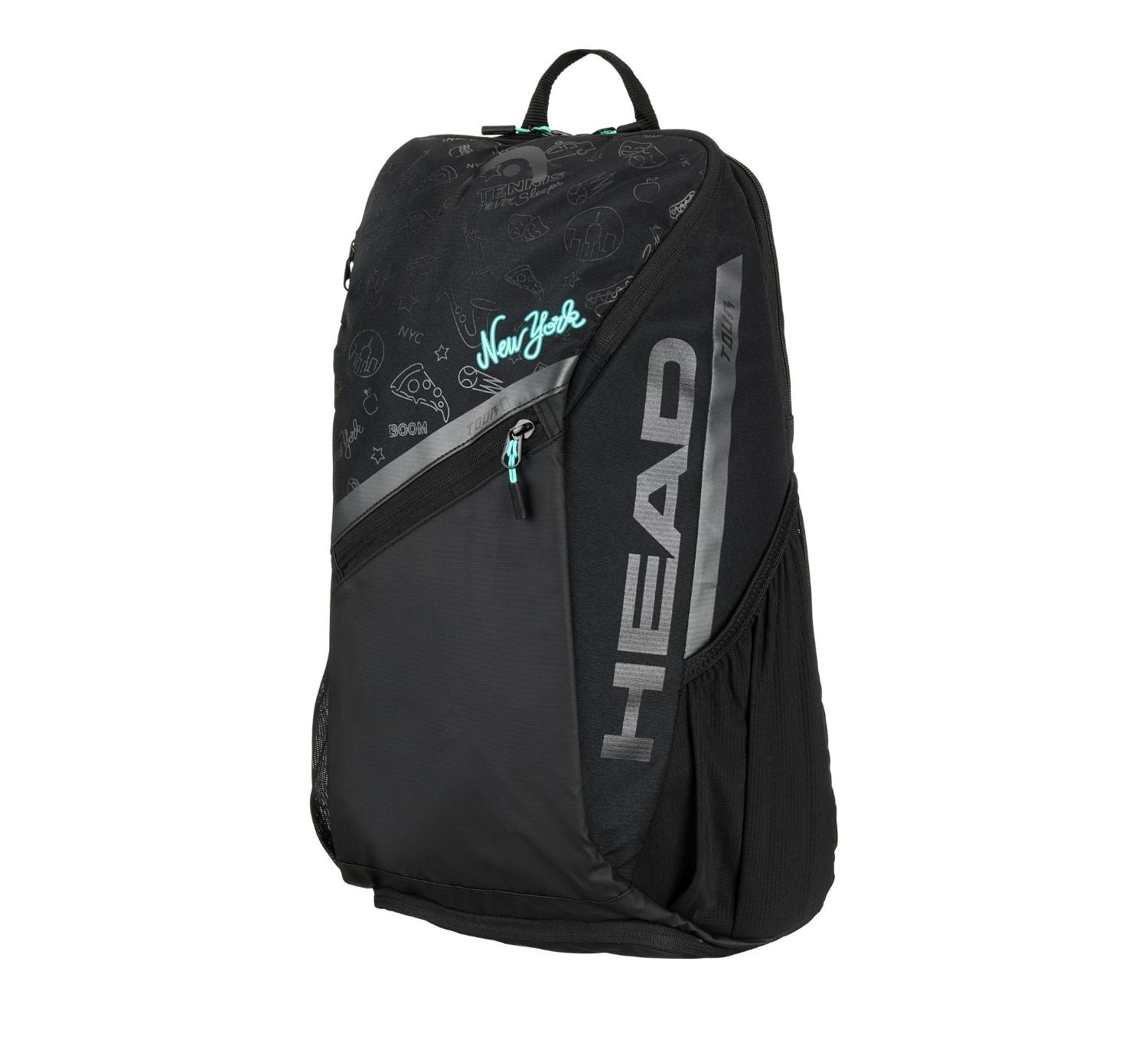 کوله تنیس هد HEAD Tour Backpack 25L Neon - مشکی/نئون کوله تنیس هد HEAD Tour Backpack 25L Neon - مشکی/نئون