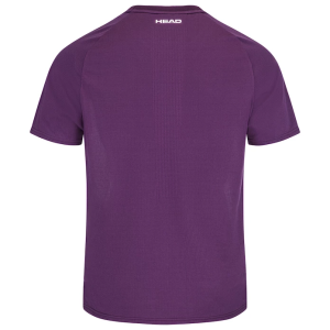 تیشرت تنیس مردانه هد HEAD Performance T-Shirt – سفید/بنفش