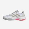 کفش تنیس زنانه آدیداس -Adidas Courtjam Control 3 - سفید/صورتی - Image 2