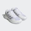 کفش تنیس زنانه آدیداس - ADIDAS Courtjam Gamecourt - سفید/نقره ای - Image 5