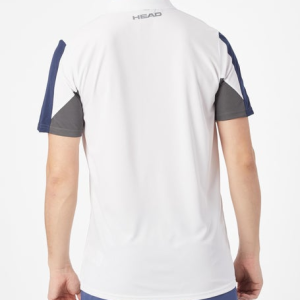 تیشرت تنیس مردانه هد HEAD CLUB 22 TECH POLO – سفید