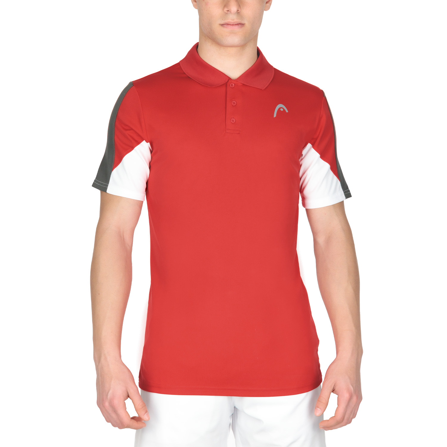 تیشرت تنیس مردانه هد HEAD CLUB 22 TECH POLO - قرمز تیشرت تنیس مردانه هد HEAD CLUB 22 TECH POLO - قرمز