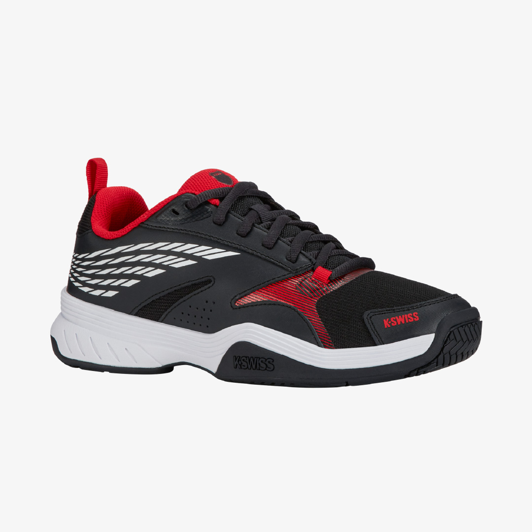 کفش تنیس مردانه کی سوئیس - K-SWISS Speedex Clay - مشکی/قرمز کفش تنیس مردانه کی سوئیس - K-SWISS Speedex Clay - مشکی/قرمز - Image 4