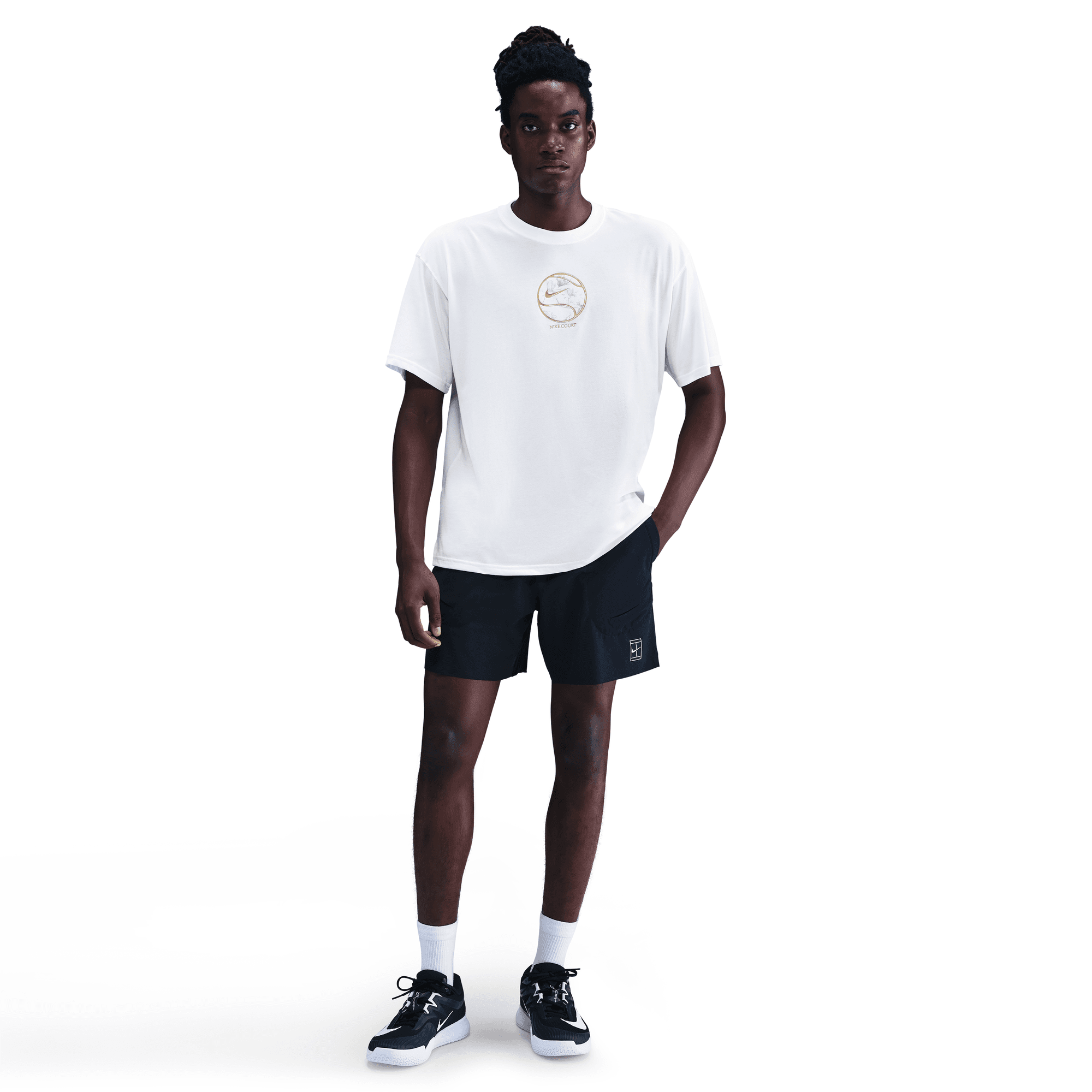 تی شرت تنیس مردانه نایک Nike Dri-FIT Max90 - سفید تی شرت تنیس مردانه نایک Nike Dri-FIT Max90 - سفید