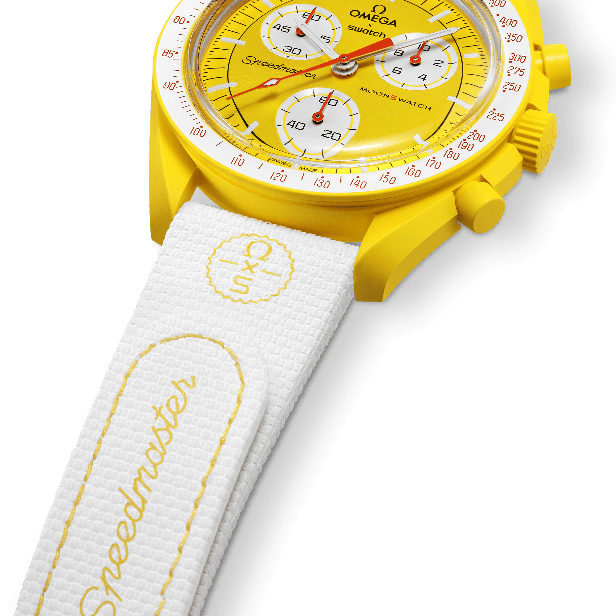 بند ساعت امگاسواچ - OMEGA x SWATCH - زرد/سفید بند ساعت امگاسواچ - OMEGA x SWATCH - زرد/سفید - Image 4